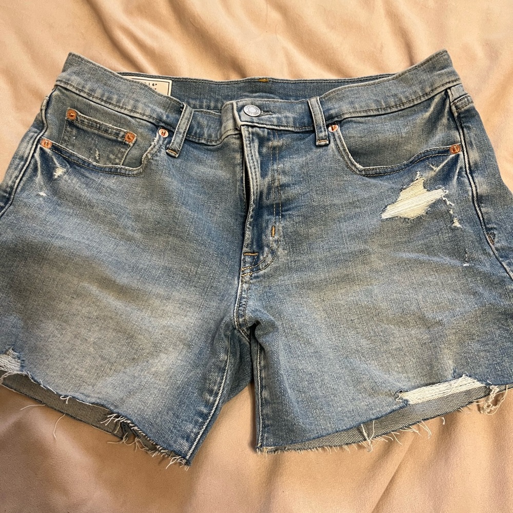 Light blue Jean shorts